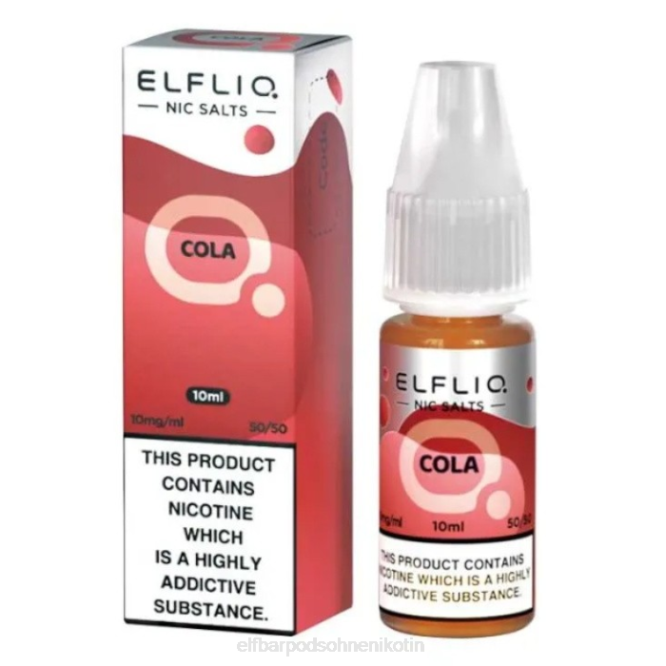 Elflic-Nic-Salze – Cola – 10 ml – 10 mg/ml 6B6P433 ELFBAR - ELFBAR Germany