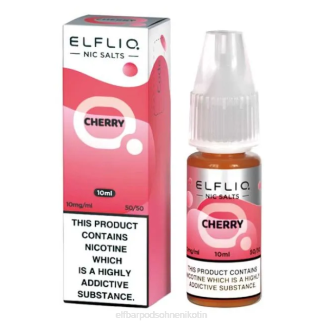 Elflic-Nic-Salze – Kirsche – 10 ml – 10 mg/ml 6B6P438 ELFBAR - ELFBAR nikotinfrei