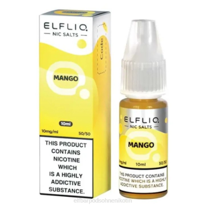 Elflic-Nic-Salze – Mango – 10 ml – 10 mg/ml 6B6P427 ELFBAR - ELFBAR kaufen