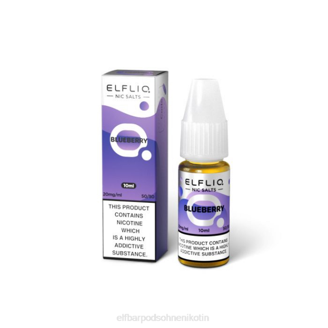 Elfliq Blaubeer-Nic-Salze – 10 ml–20 mg/ml 6B6P455 ELFBAR - ELFBAR Germany shop erfahrungen