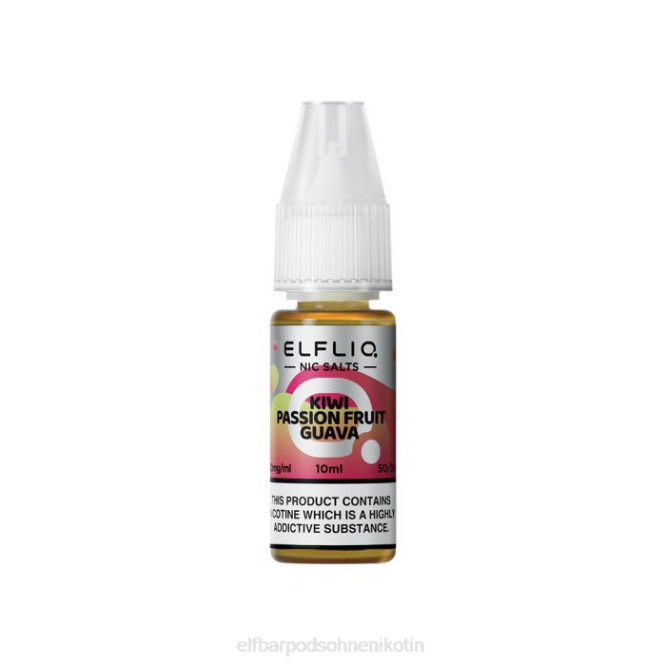 Elfliq Kiwi-Passionsfrucht-Guava-Nic-Salze – 10 ml – 10 mg/ml 6B6P448 ELFBAR - ELF BAR pods kaufen