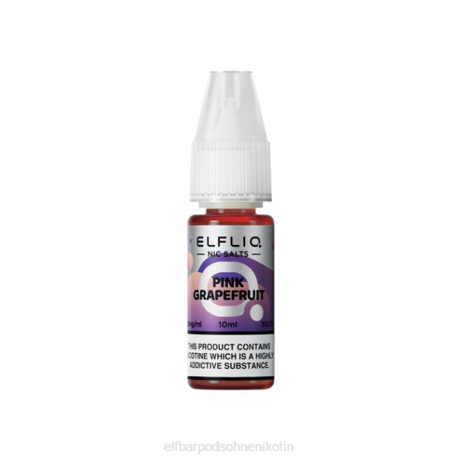 Elfliq Pink Grapefruit-Nic-Salze – 10 ml – 10 mg/ml 6B6P441 ELFBAR - ELFBAR Germany erfahrungen