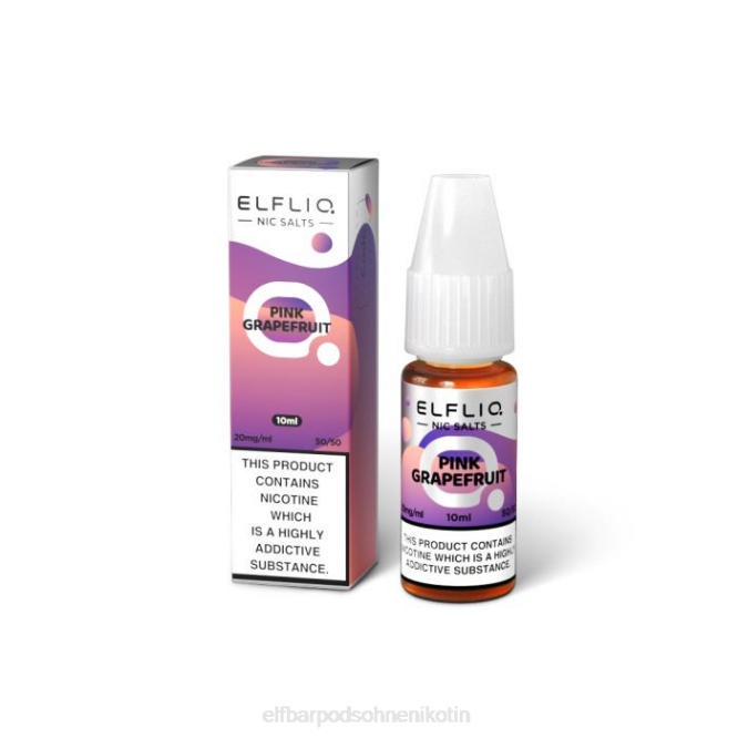 Elfliq Pink Grapefruit-Nic-Salze – 10 ml – 20 mg/ml 6B6P442 ELFBAR - ELFBAR Germany shop erfahrungen