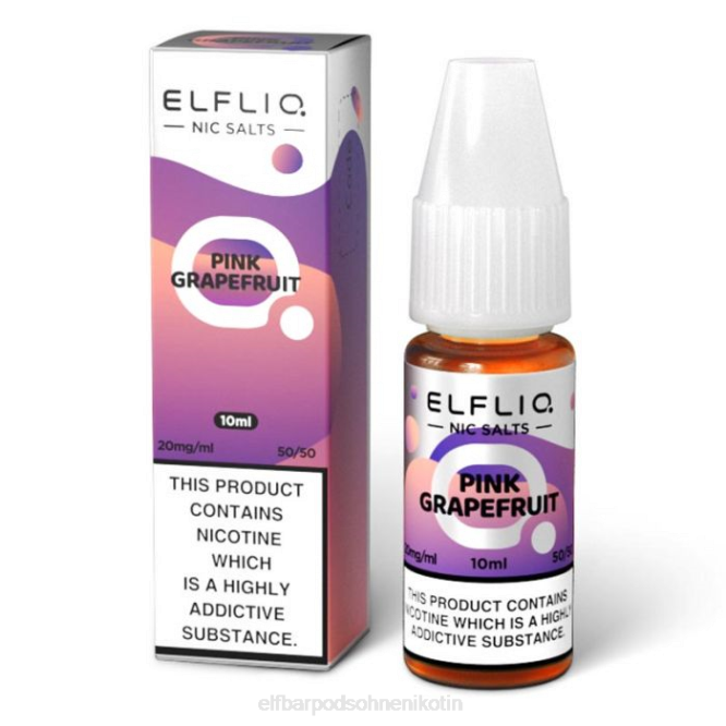 Elfliq Pink Grapefruit-Nic-Salze – 10 ml – 5 mg 6B6P440 ELFBAR - ELFBAR kaufen