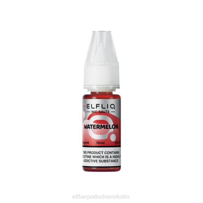 Elfliq Wassermelonen-Nic-Salze – 10 ml – 10 mg/ml 6B6P443 ELFBAR - ELFBAR pods gunstig