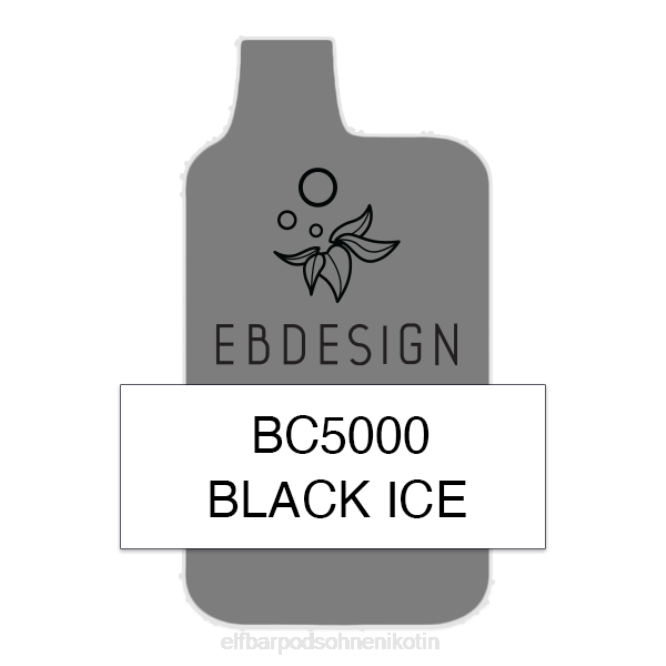 Black Ice 5000 Consumer - Single 6B6P226 ELFBAR - ELFBAR Germany gutschein