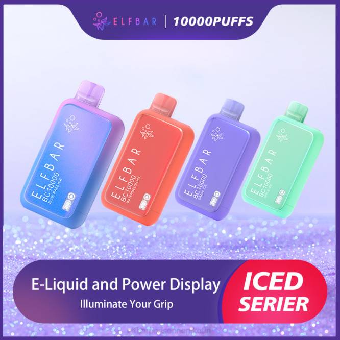 Bester Geschmack Einweg-Vape BC10000 Ice-Serie 6B6P1 ELFBAR - ELFBAR pods gunstig blaues Razz-Eis