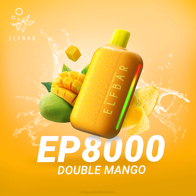 Einweg-Vapor neue ep8000 Puffs 6B6P68 ELFBAR - ELF BAR pods ohne nikotin Deutschland doppelte Mango