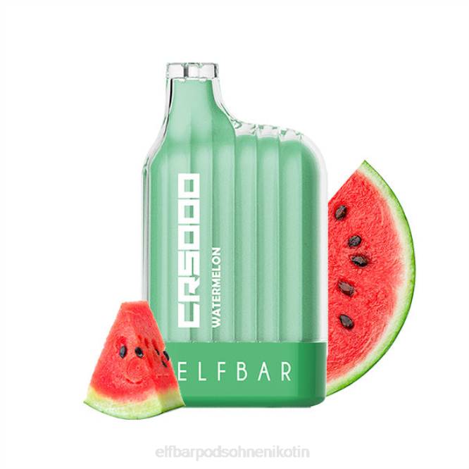 cr5000 Einweg-Vaporizer 5000 Züge 6B6P27 ELFBAR - ELFBAR pods gunstig Wassermelone